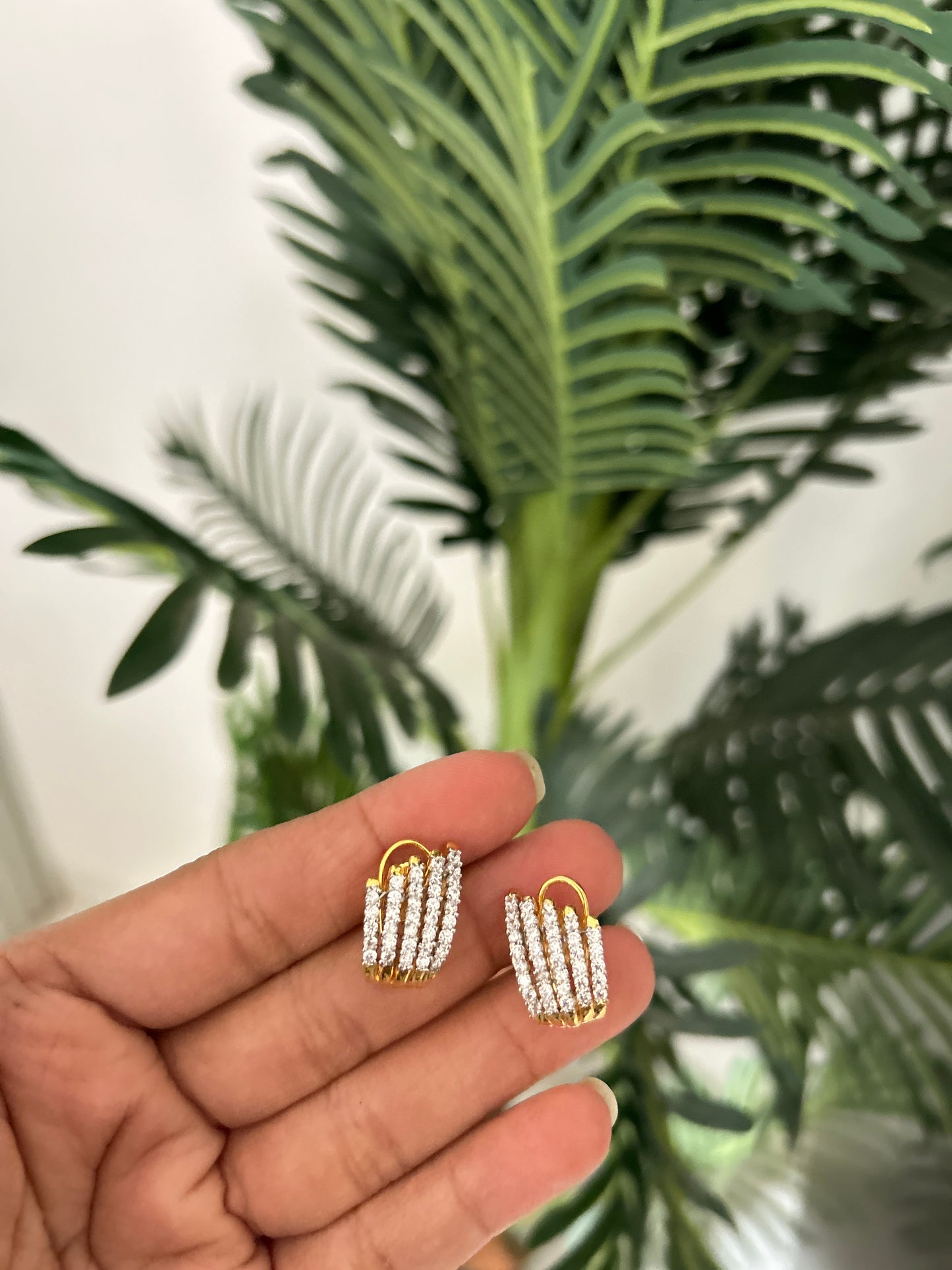 Diamond Ethereal Hoops