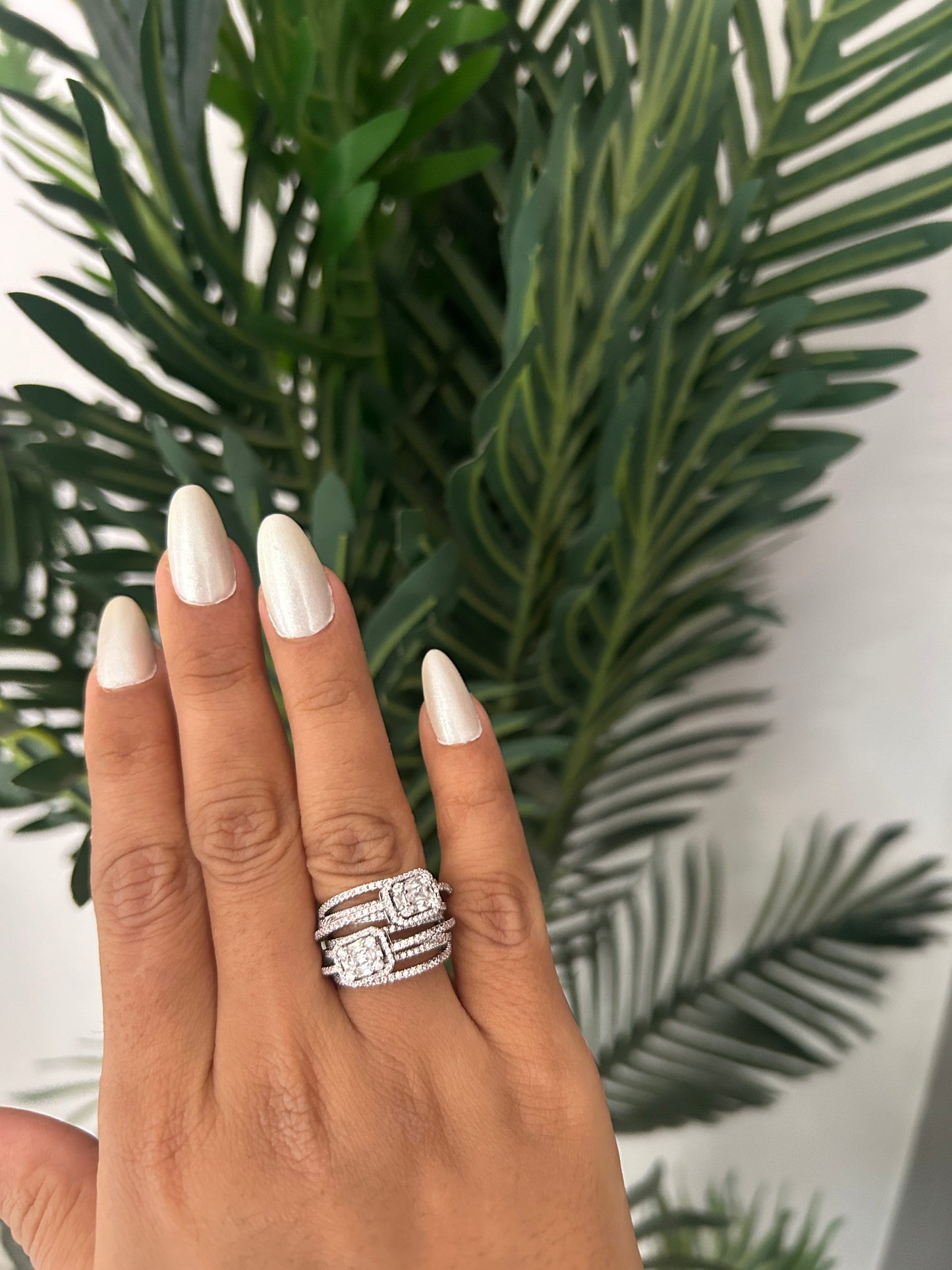Silver Cocktail ring