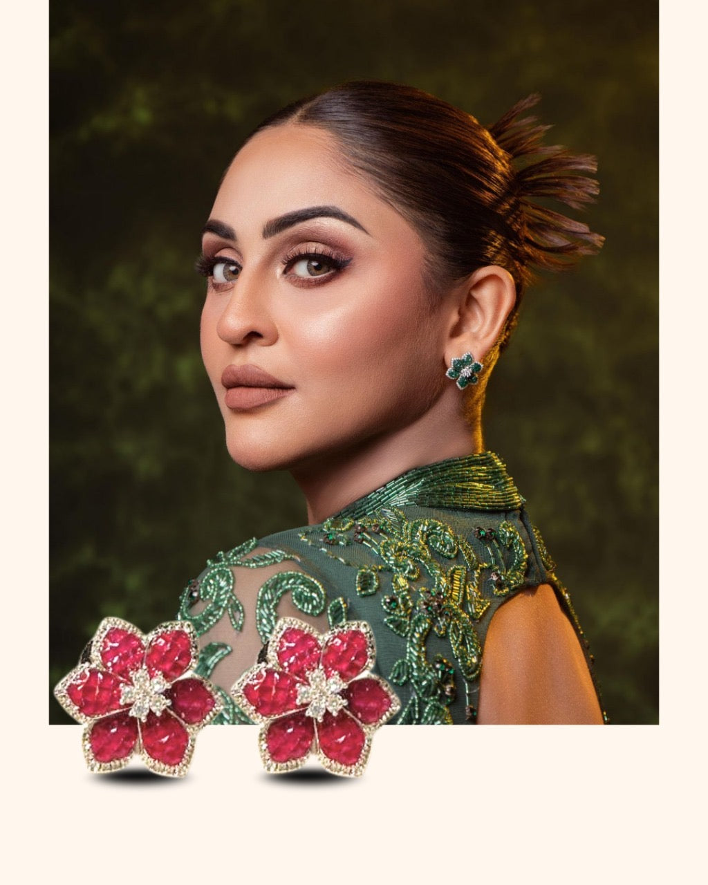 Krystle floral Tops