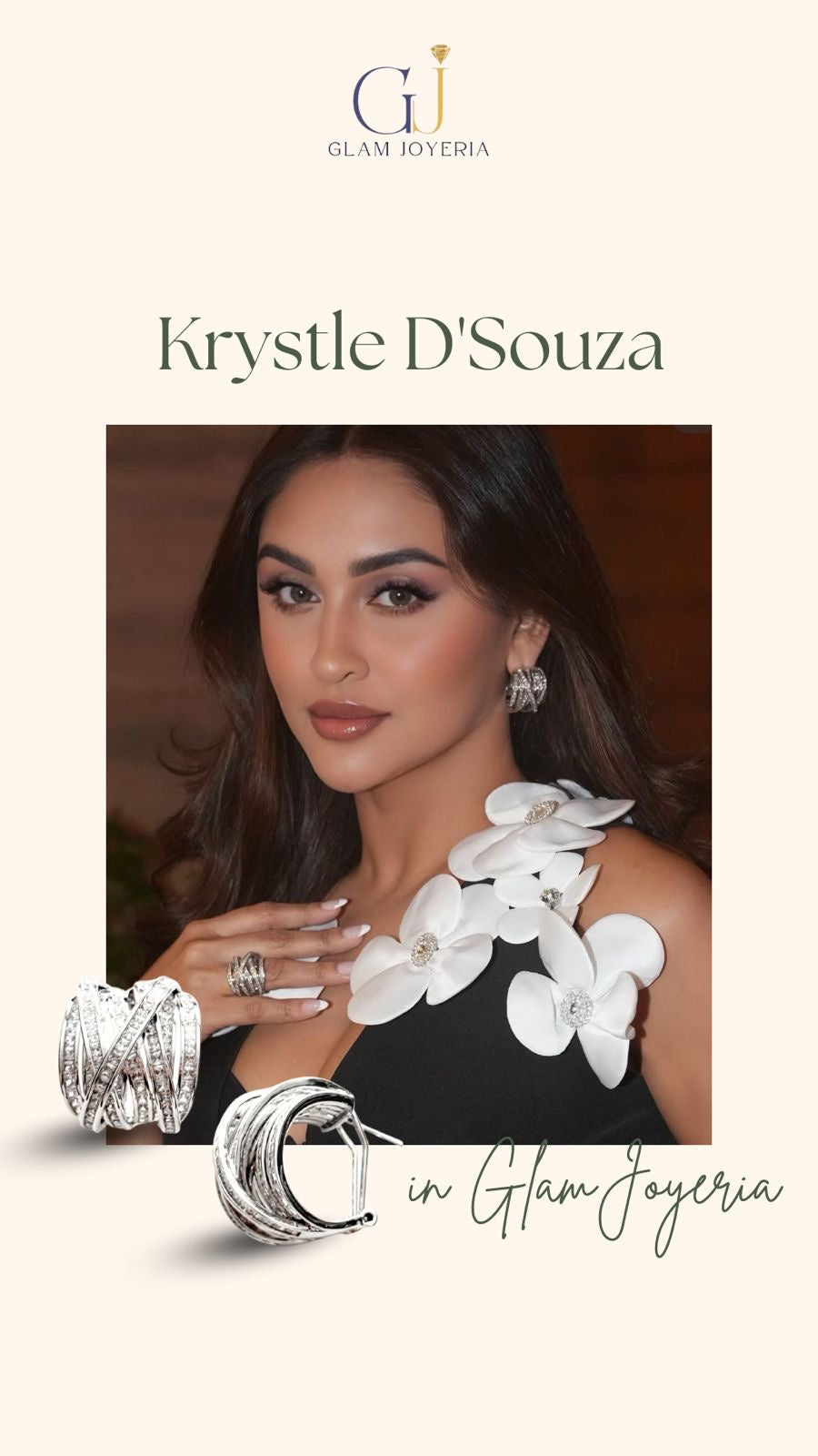 Krystle Glam Earrings