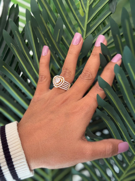 Luxe Heart Ring