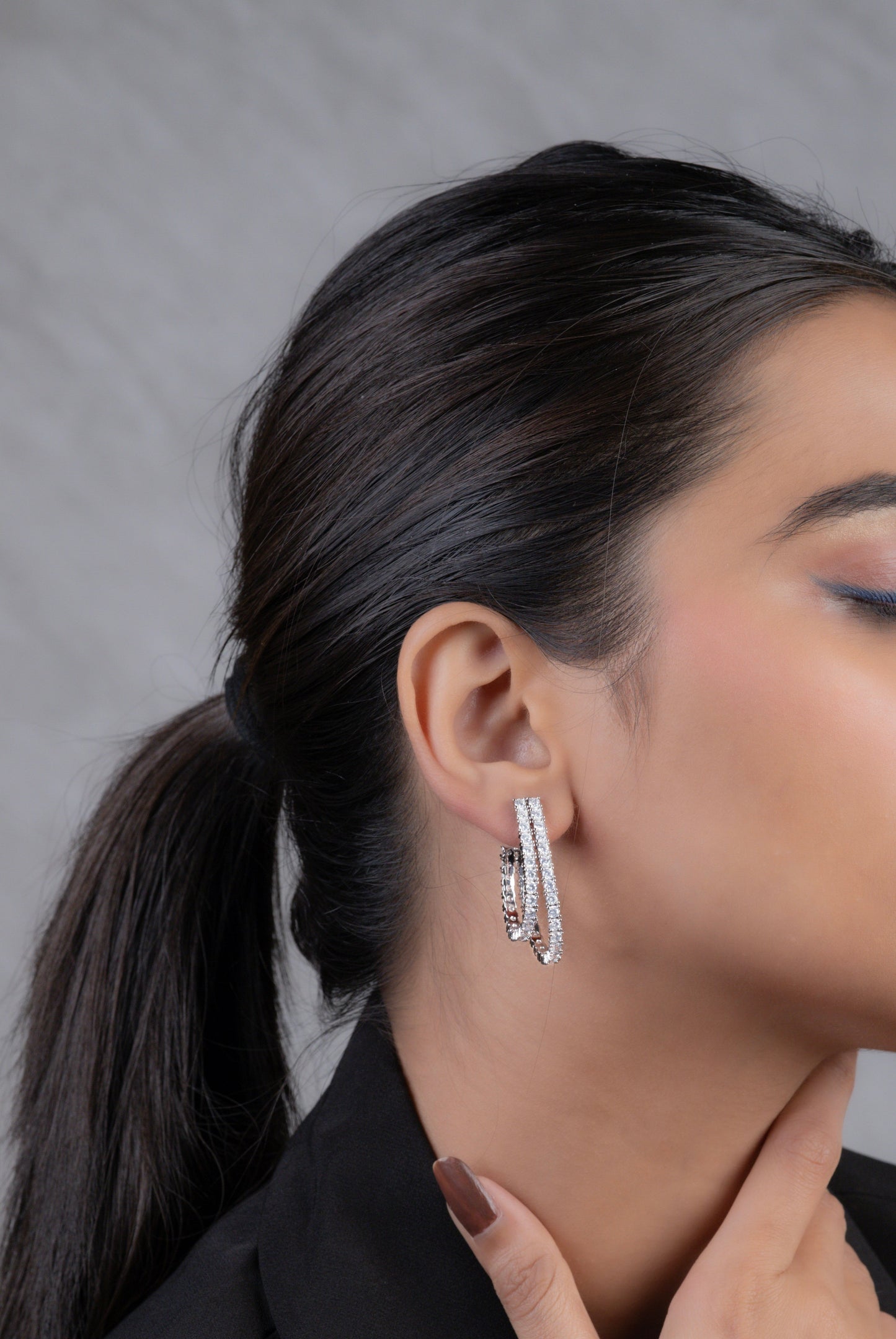 DAZZLE Doublet Hoops