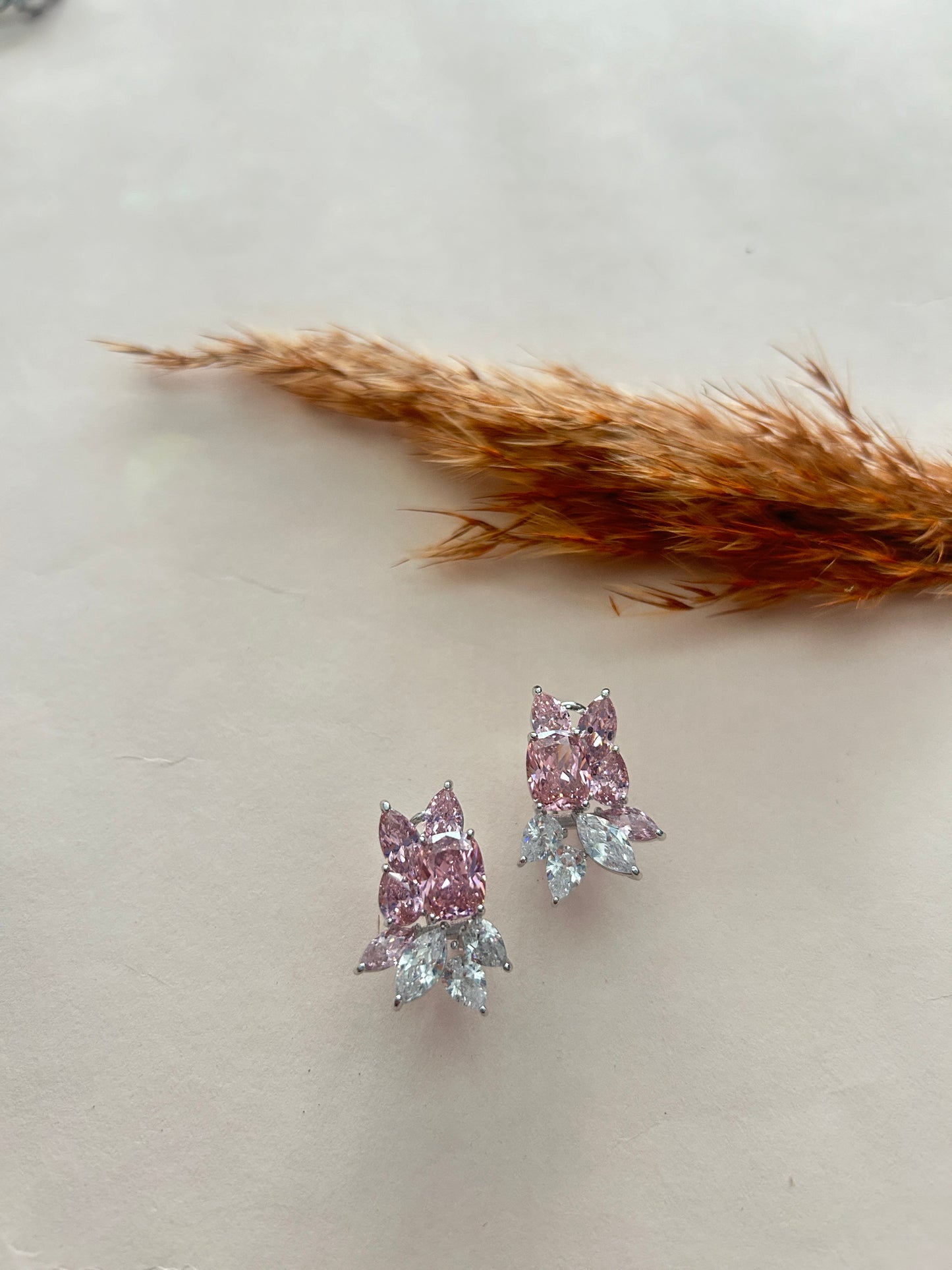 Blush Petal Earrings