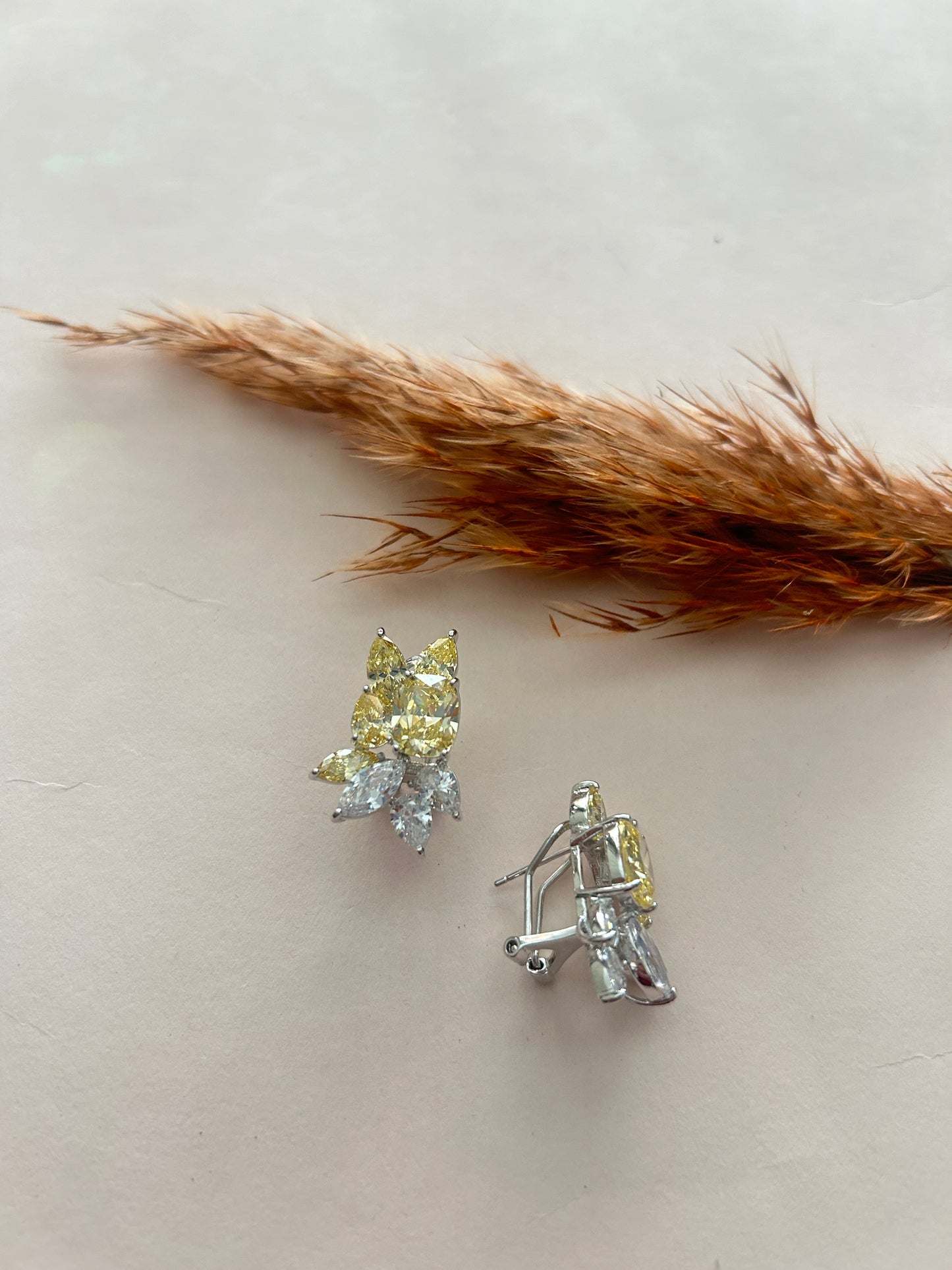 Blush Petal Earrings