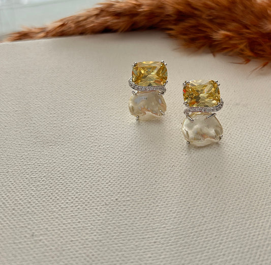 Celestial Pearl Studs