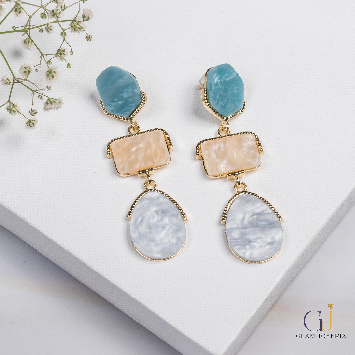 Classic long earrings