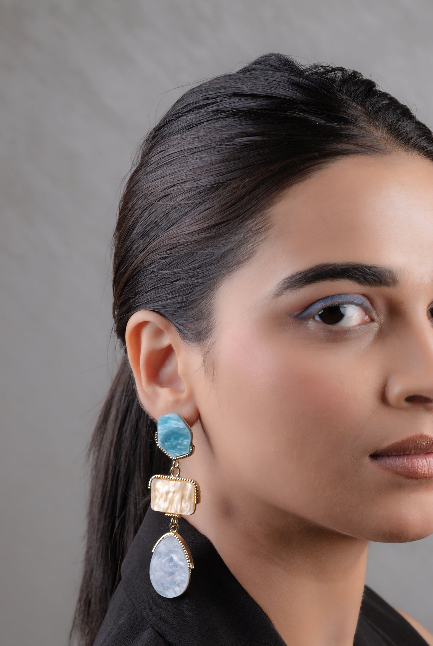 Classic long earrings