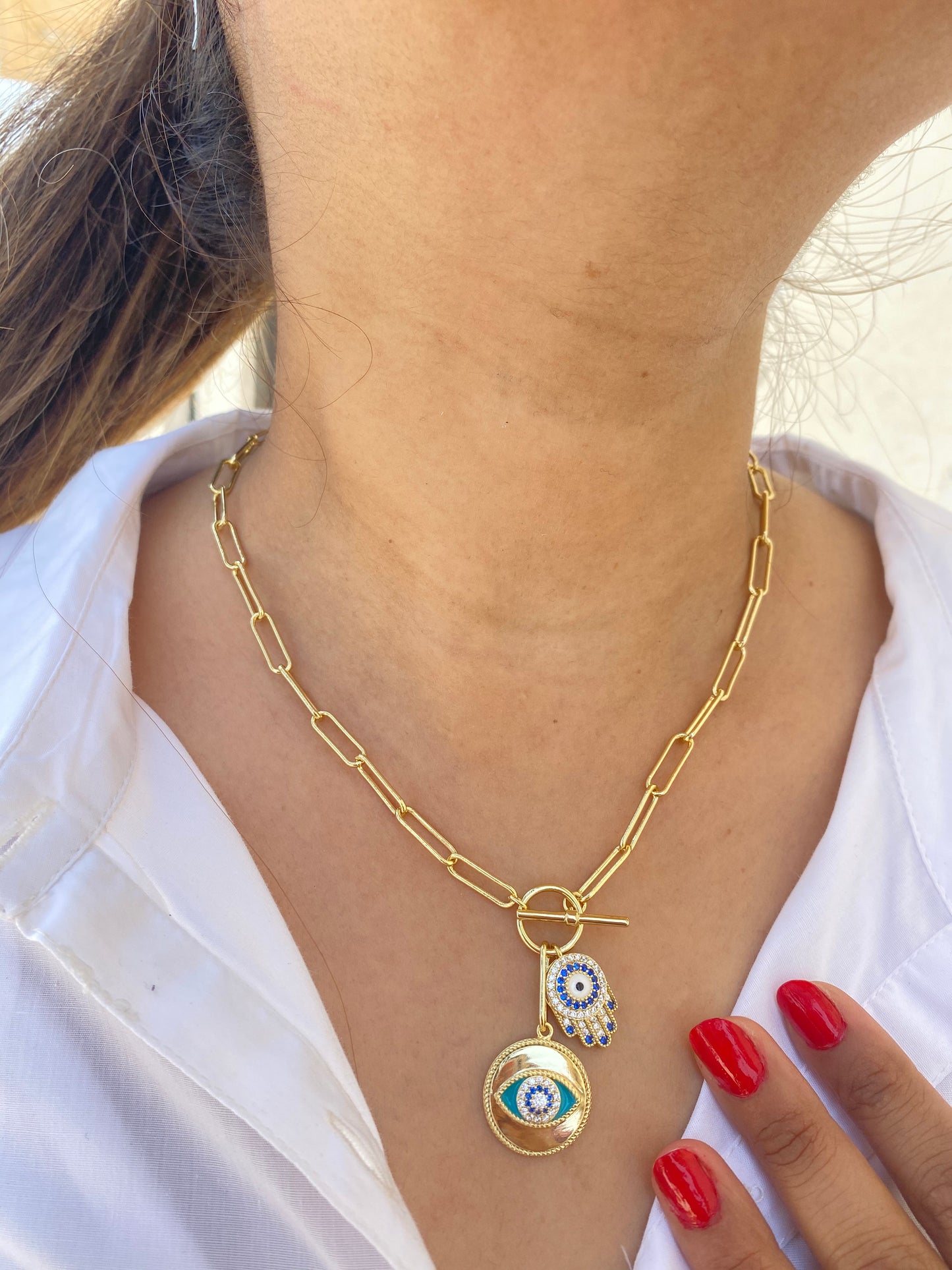 Evil eye Neck piece