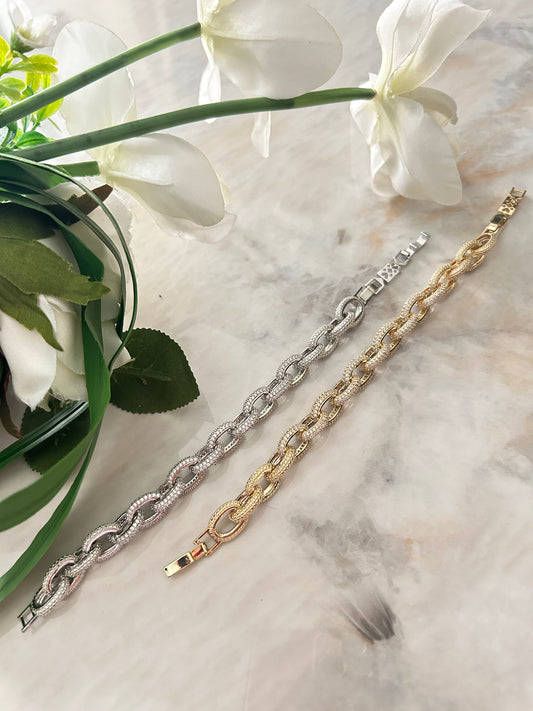 Infinity hook bracelet
