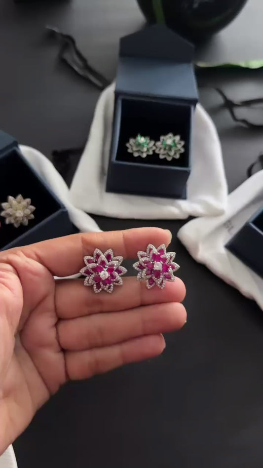 DAZZLE 3D floral tops